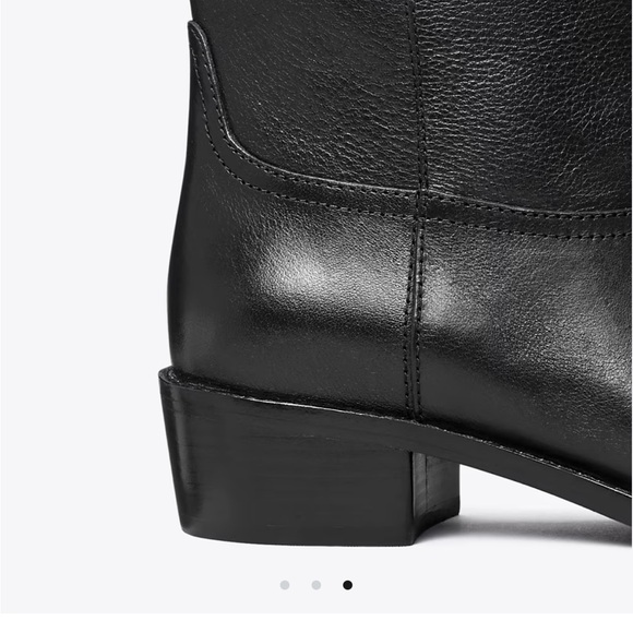 Tory Burch Black Ankle Boots - Picture 2 of 5